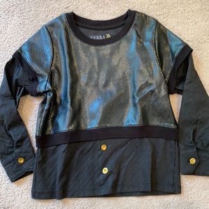 Sierra Julian leather top